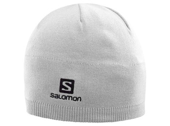 Salomon Beanie Cap White