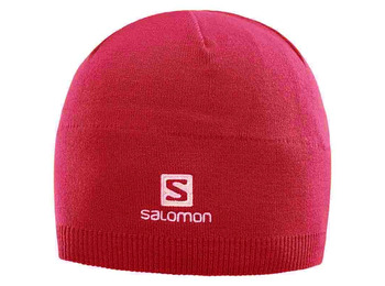 Salomon Beanie Cap vermelho brilhante