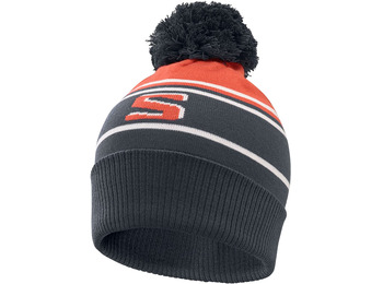 Gorro Salomon Heritage cinza/laranja