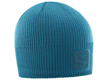 Chapéu Salomon Logo Gorro Azul turquesa