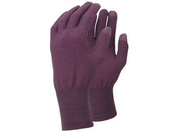 Luva Trekmates Merino Touch Violeta