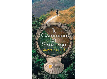 Mapa e guia do Caminho de Santiago (italiano)