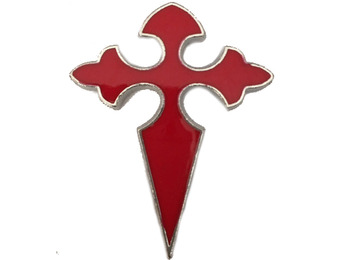 Cruz Magnética de Metal de Santiago 3,5 X 4,5