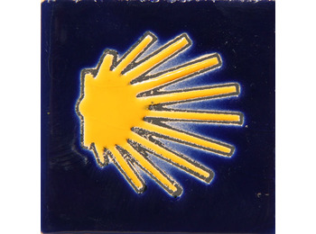 Ímã de cerâmica Star Camino 7x7 cm