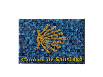 Folha Magnética Estrela Azul Fundo