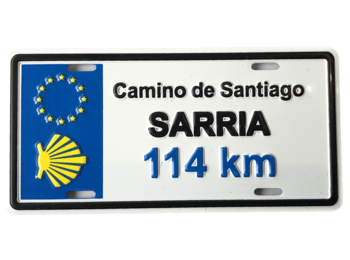 Matrícula Magnética Sarria Km 114