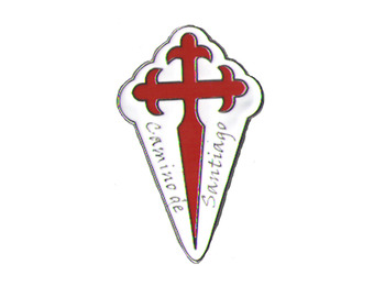 Cruz de Santiago com ímã metálico
