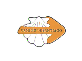 Ímã metálico Vieira y Flecha Camino de Santiago