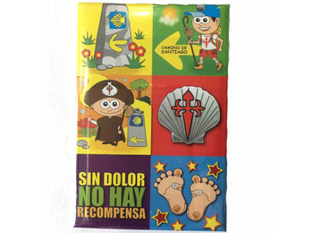 Símbolos de ímã de plástico sem dor, sem recompensa