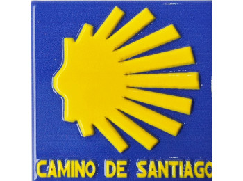 Imán Resina Estrela Cuadrado MyL Azul/Amarillo