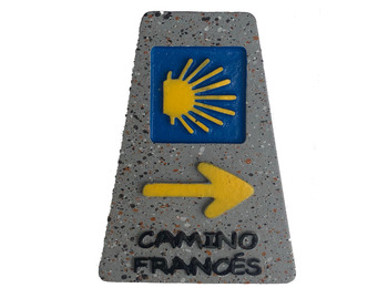 Resin Magnet French Way Cairn
