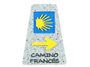 Ímã de resina French Way Cairn