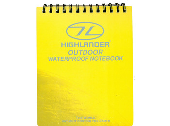 Notebook impermeável highlander