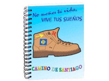 Notebook Não sonhe sua vida, viva seus sonhos