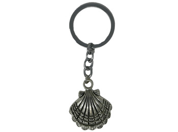 Chaveiro de concha de metal