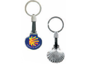 Chaveiro de couro Road Star Drop
