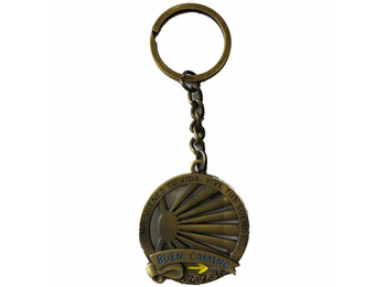 Chaveiro Metal Bronze Star Road