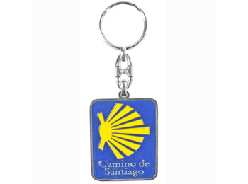Chaveiro de metal Star Camino de Santiago