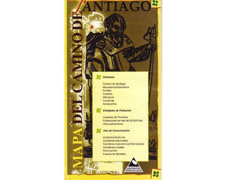 Mapa do Caminho de Santiago - Cimeira