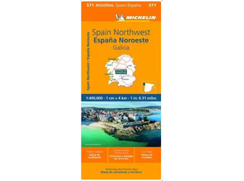 Mapa da Michelin Galicia