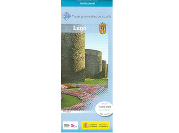 Mapa provincial de Lugo 1:200.000 do IGN