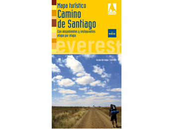 Mapa turístico do Caminho de Santiago 2010