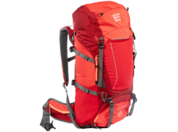 Mochila Elementerre Talca 50 L vermelho