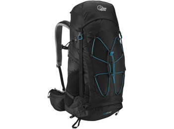 Mochila Lowe Alpine Airzone Camino Trek 30:40 preta / azul