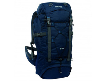 Mochila Regatta Survivor II 65 litros azul marinho