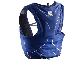 Conjunto Mochila Salomon Adv Skin 12 Azul