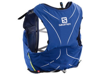 Conjunto Mochila Salomon ADV Skin 5 Azul