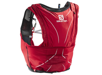 Salomon Adv Skin 12 Set Red Backpack