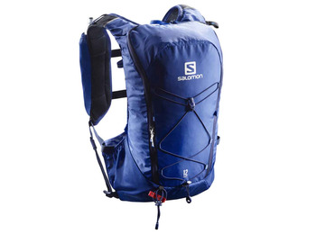 Salomon Agile 12 Conjunto Mochila Azul