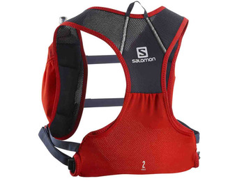 Salomon Agile 2 Set Mochila Vermelha / Preta