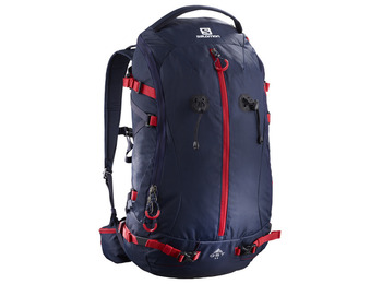 Mochila Salomon QST 35 Marino / Rojo