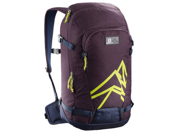 Salomon Side 25 mochila Garnet / Lime