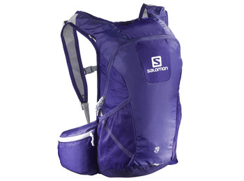 Salomon Trail 20 mochila azul escuro