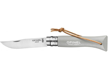 Canivete da cor Opinel n.6 Cinza cinta