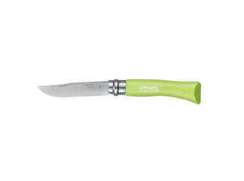 Canivete de bolso colorido Opinel n.7 Correia original verde maçã