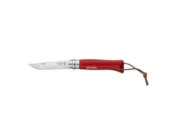Canivete de bolso colorido Opinel nº 8 Origins Red Strap