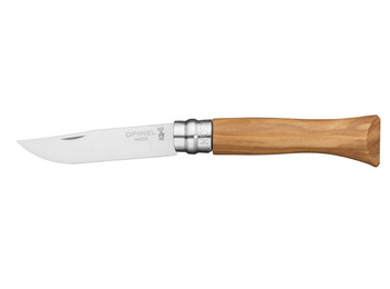 Faca de oliva em aço inoxidável Opinel n.6