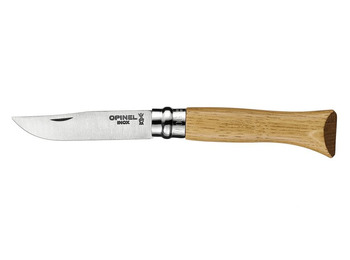 Faca de carvalho em aço inoxidável Opinel n.6