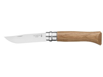 Faca de carvalho em aço inoxidável Opinel n.8