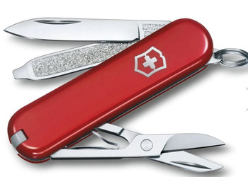 Canivete de bolso Victorinox Classic SD 7 usa vermelho