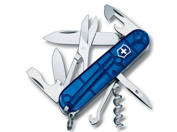 Canivete Victorinox Climber 14 usa 91 mm azul translúcido