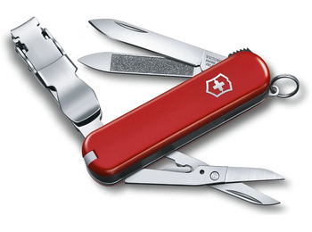 Victorinox Nail Clip 580 8 usa faca vermelha
