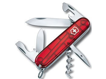 Canivete Victorinox Spartan 12 usa 91 mm Vermelho Translúcido