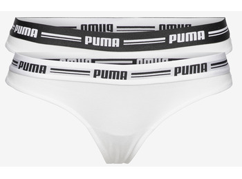 Pacote de 2 tangas Puma Brancas