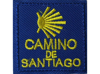 Pequeno patch bordado Star Camino de Santiago