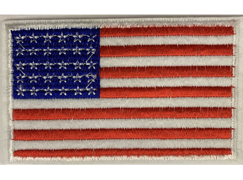 Patch bordado da bandeira dos Estados Unidos